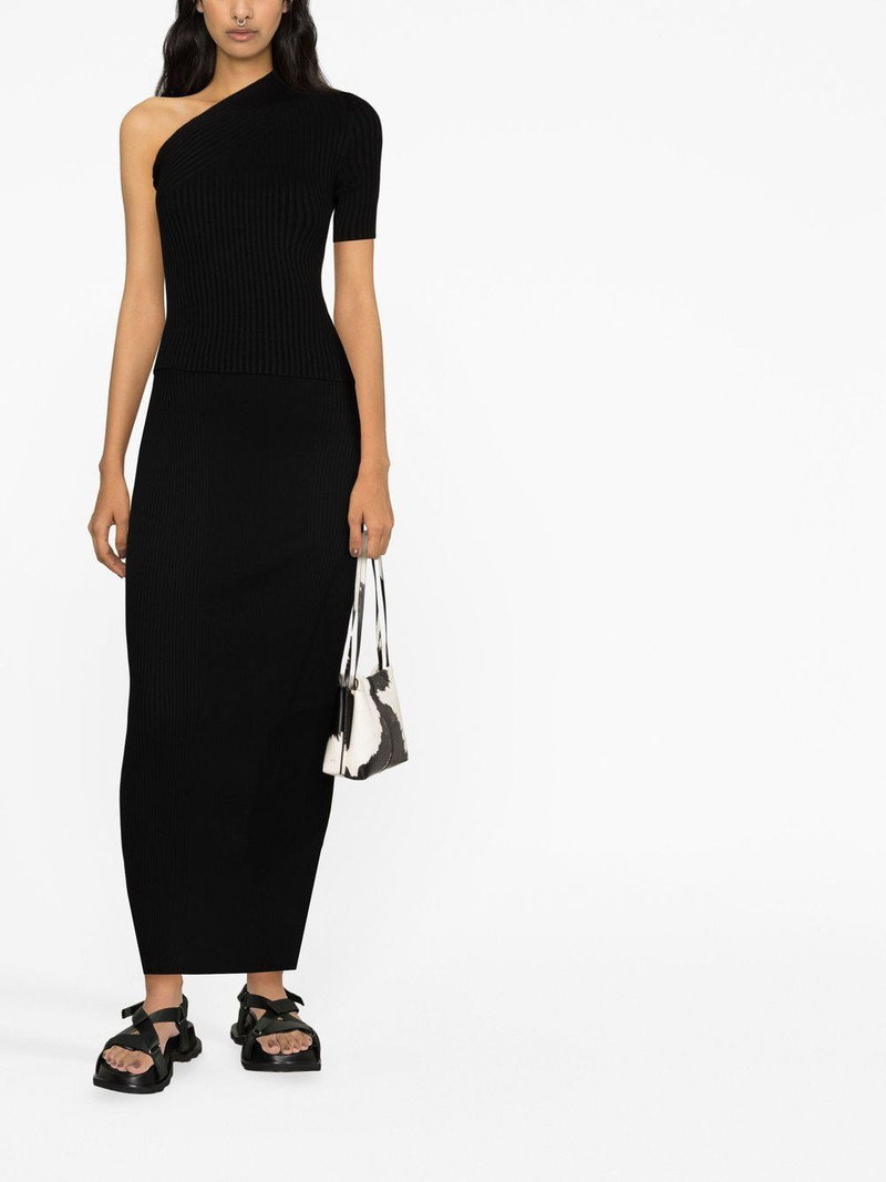 AERON high-waisted knitted skirt outlook