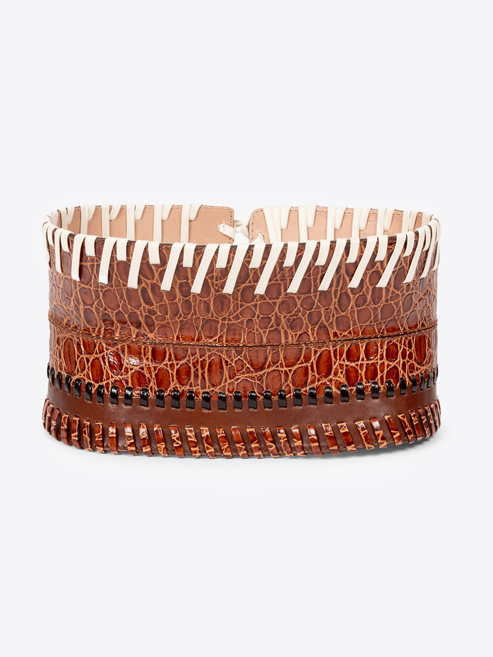 LEATHER CORSET BELT - 2