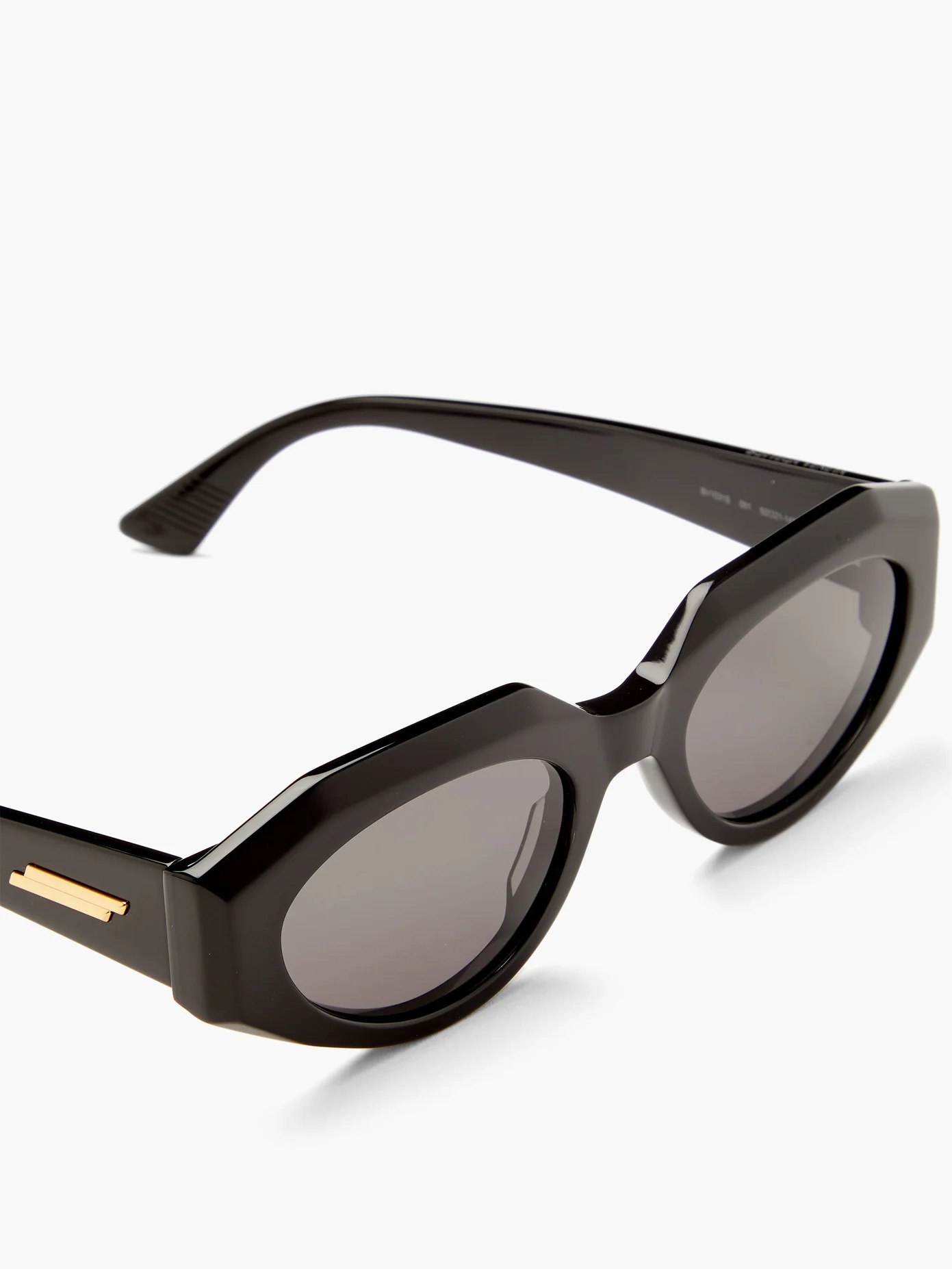 Angular cat-eye acetate sunglasses - 2