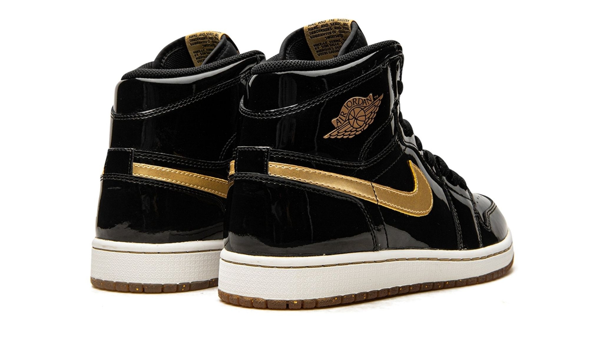 Air Jordan 1 Retro High OG "Black/Metallic Gold" - 3