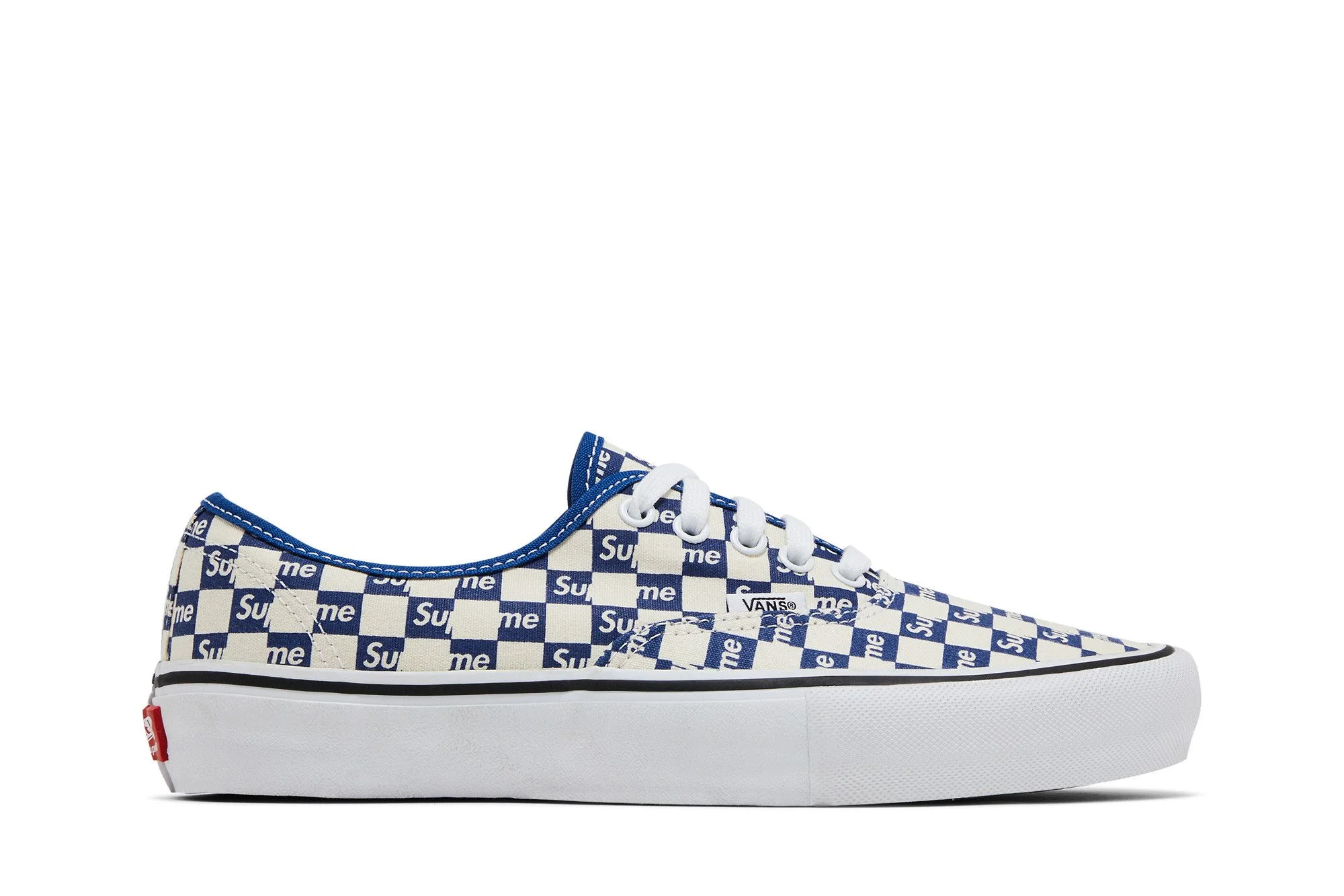 Supreme x Vans Authentic Pro 'Checkered Blue' - 1
