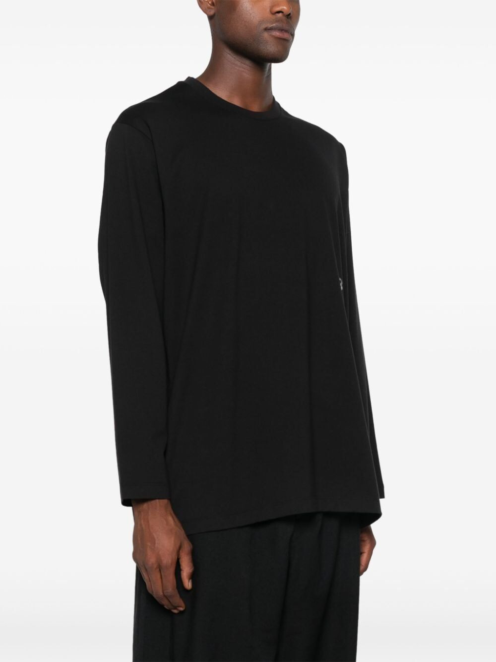 Loose Fit Long Sleeve T-Shirt - 4