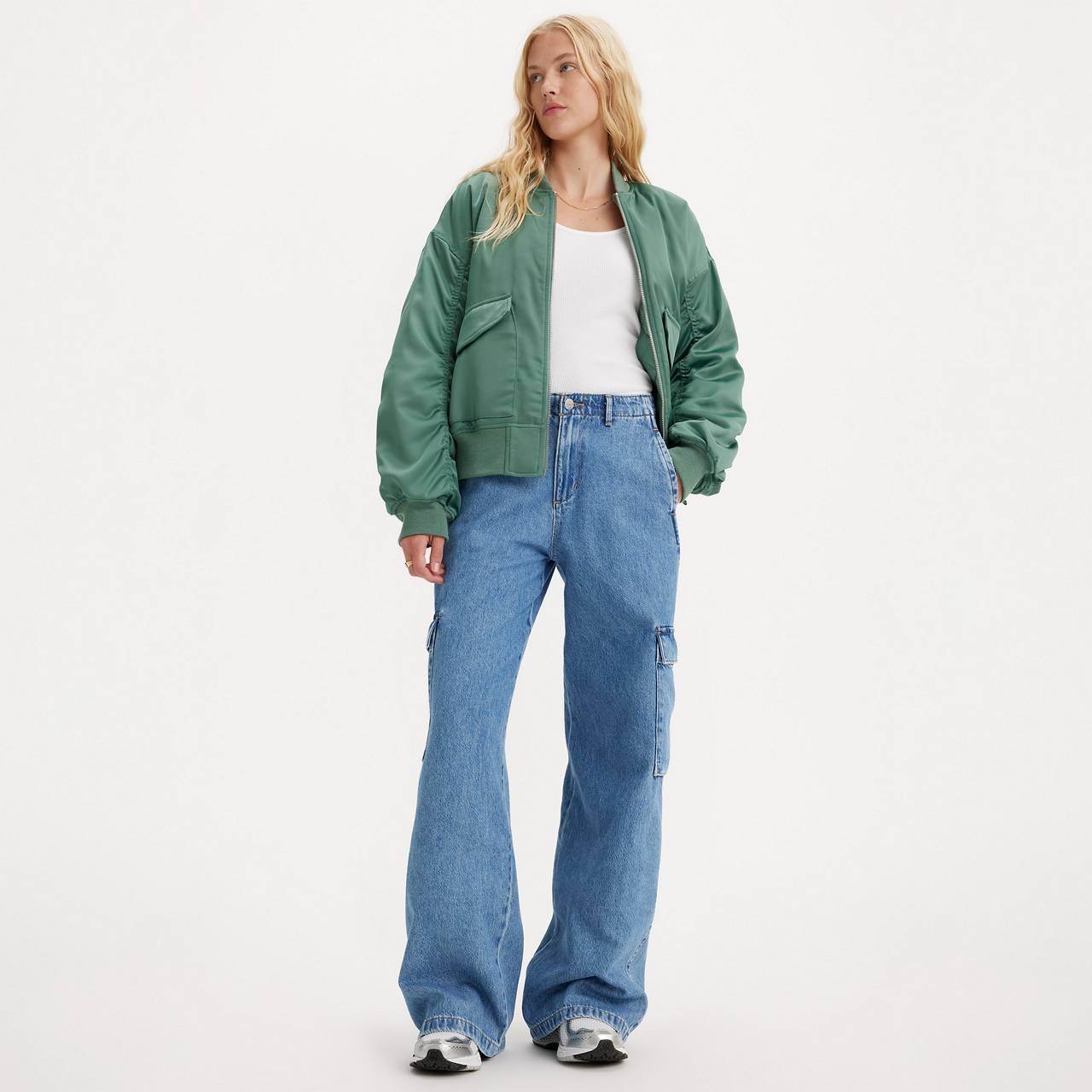 BAGGY CARGO WOMEN'S JEANS - 3