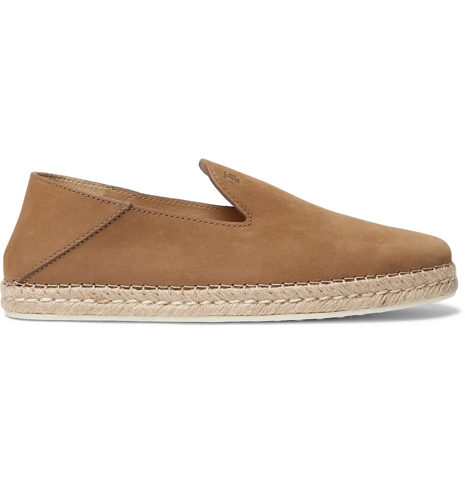 Collapsible-Heel Nubuck Espadrilles - 11