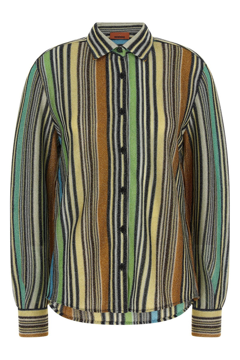 Lamé Viscose Shirt 1