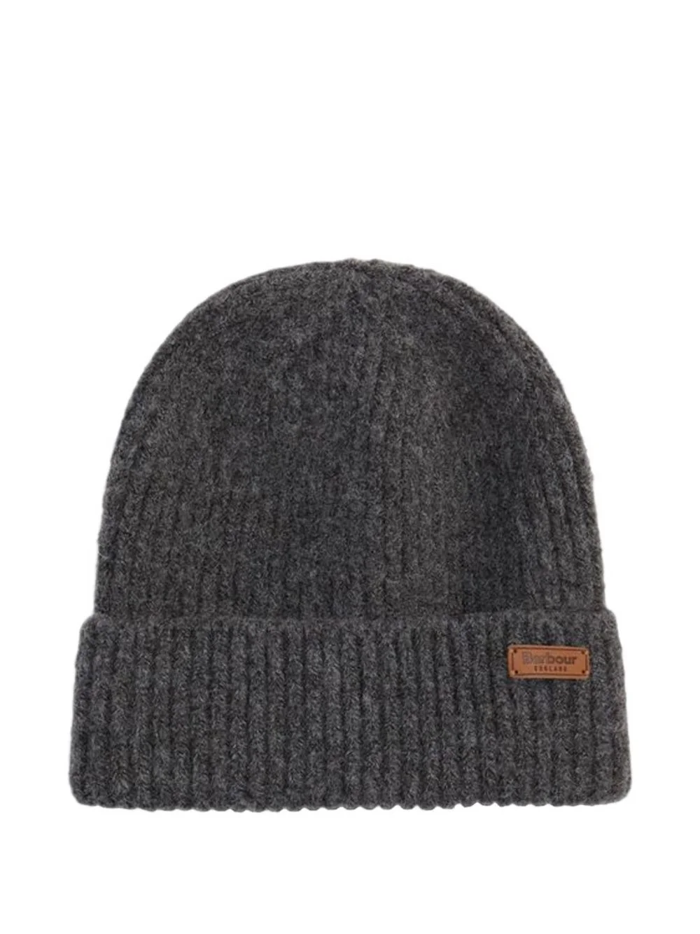 ribbed-knit beanie hat - 1