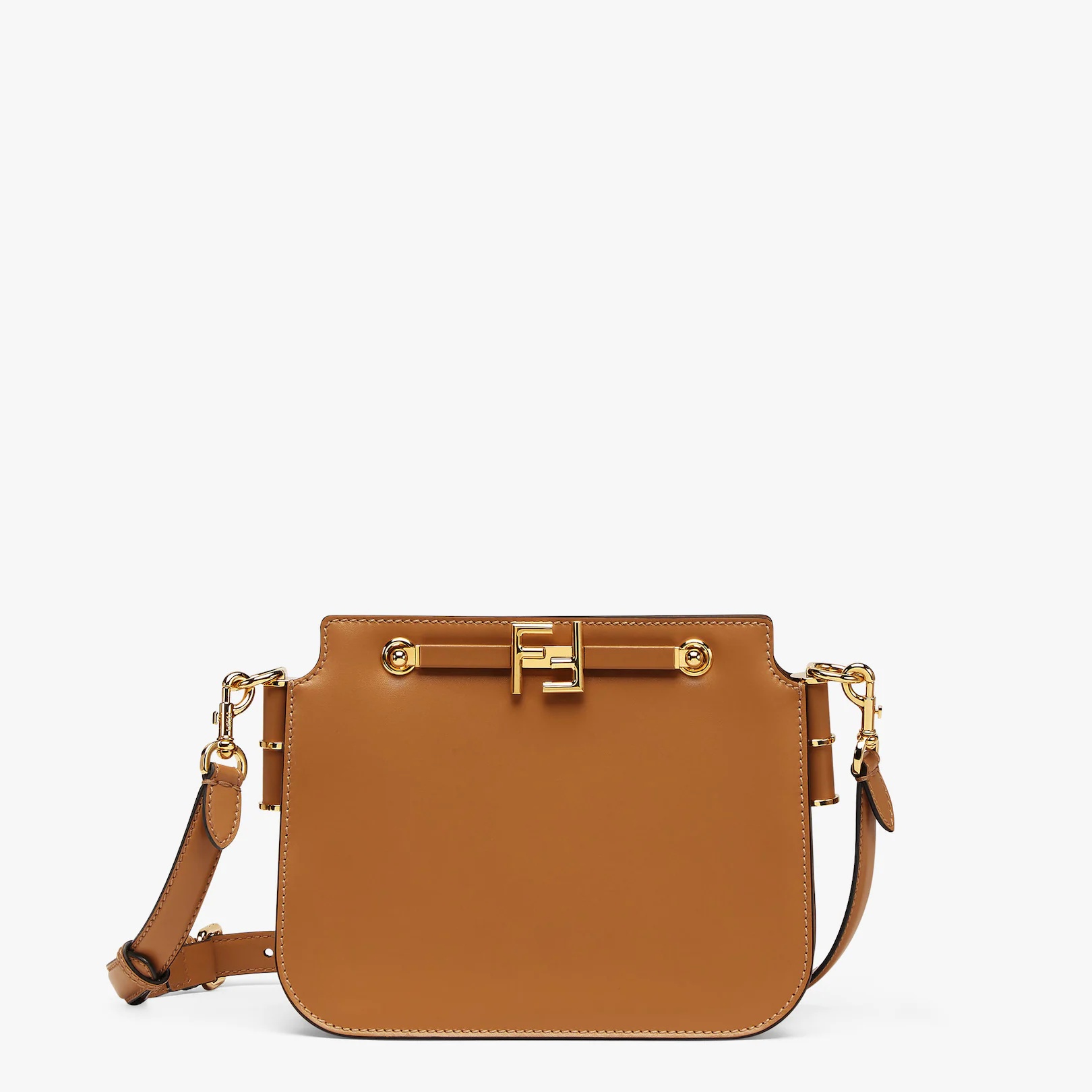 Brown leather bag - 1