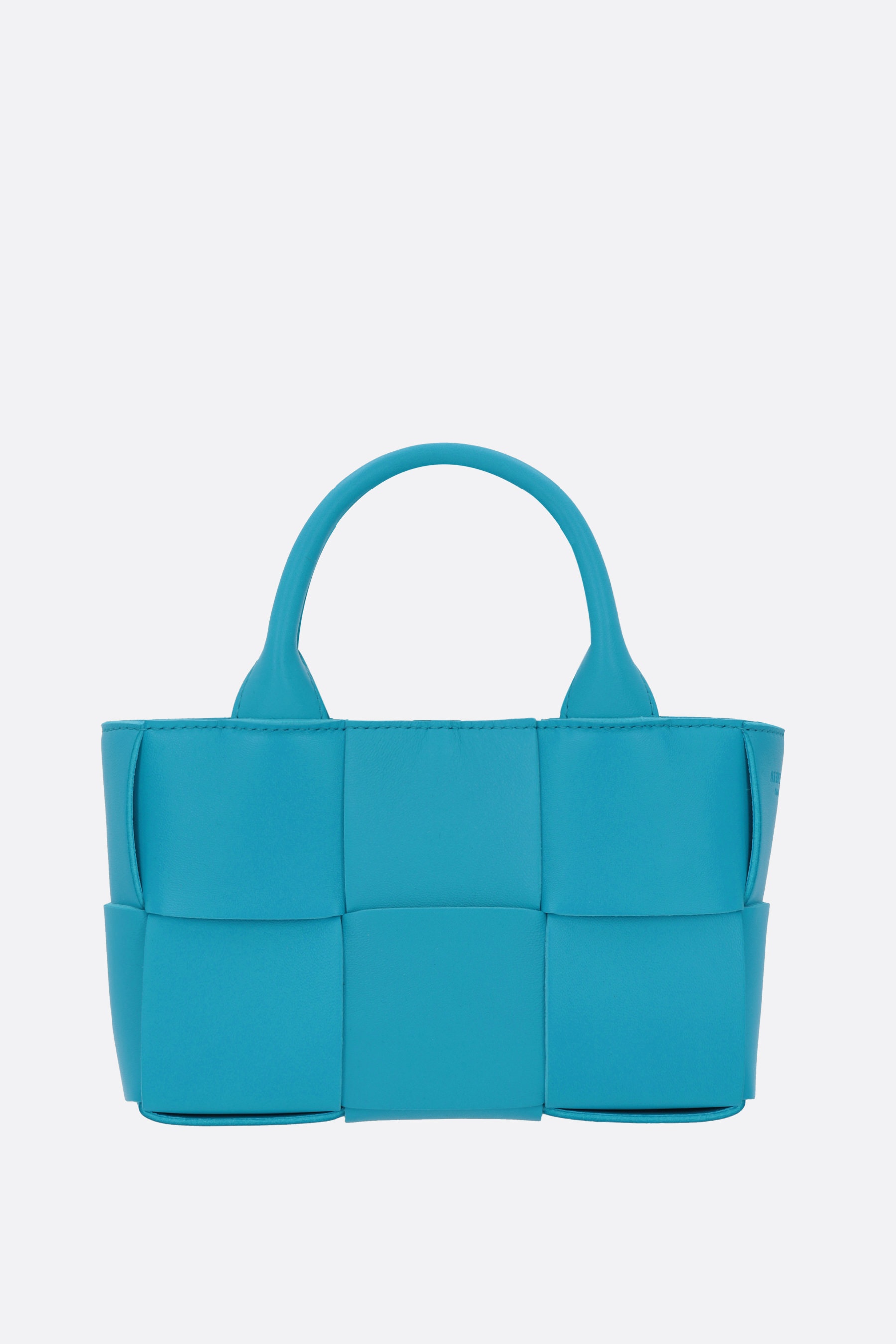 トートバッグ Bottega Veneta Arco Micro Tote Bag In Maxi Intrecciato Nappa Bottega Veneta ARCO MICRO TOTE BAG IN MAXI INTRECCIATO NAPPA