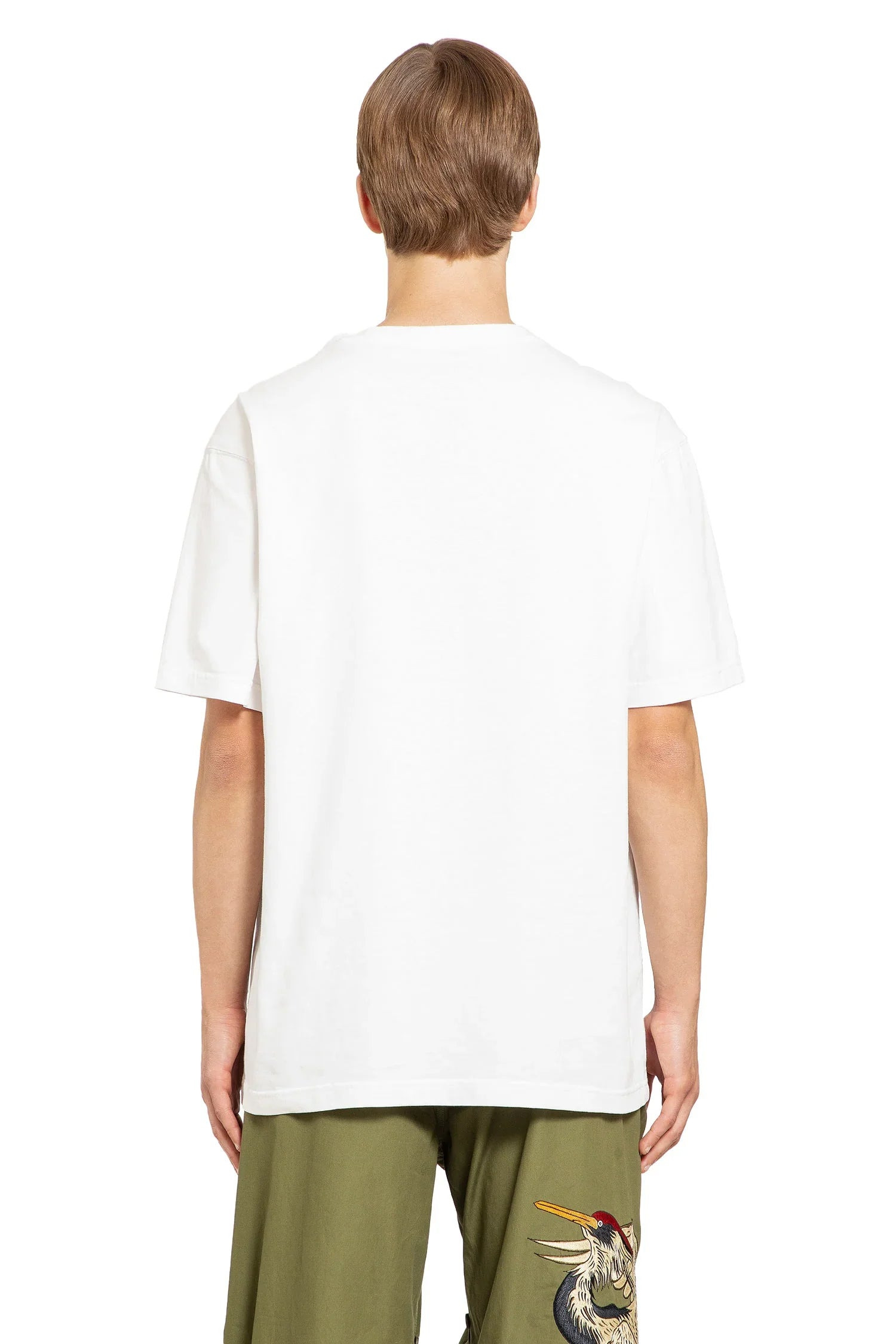 Black-Crow-White-Heron-T-Shirt - 3