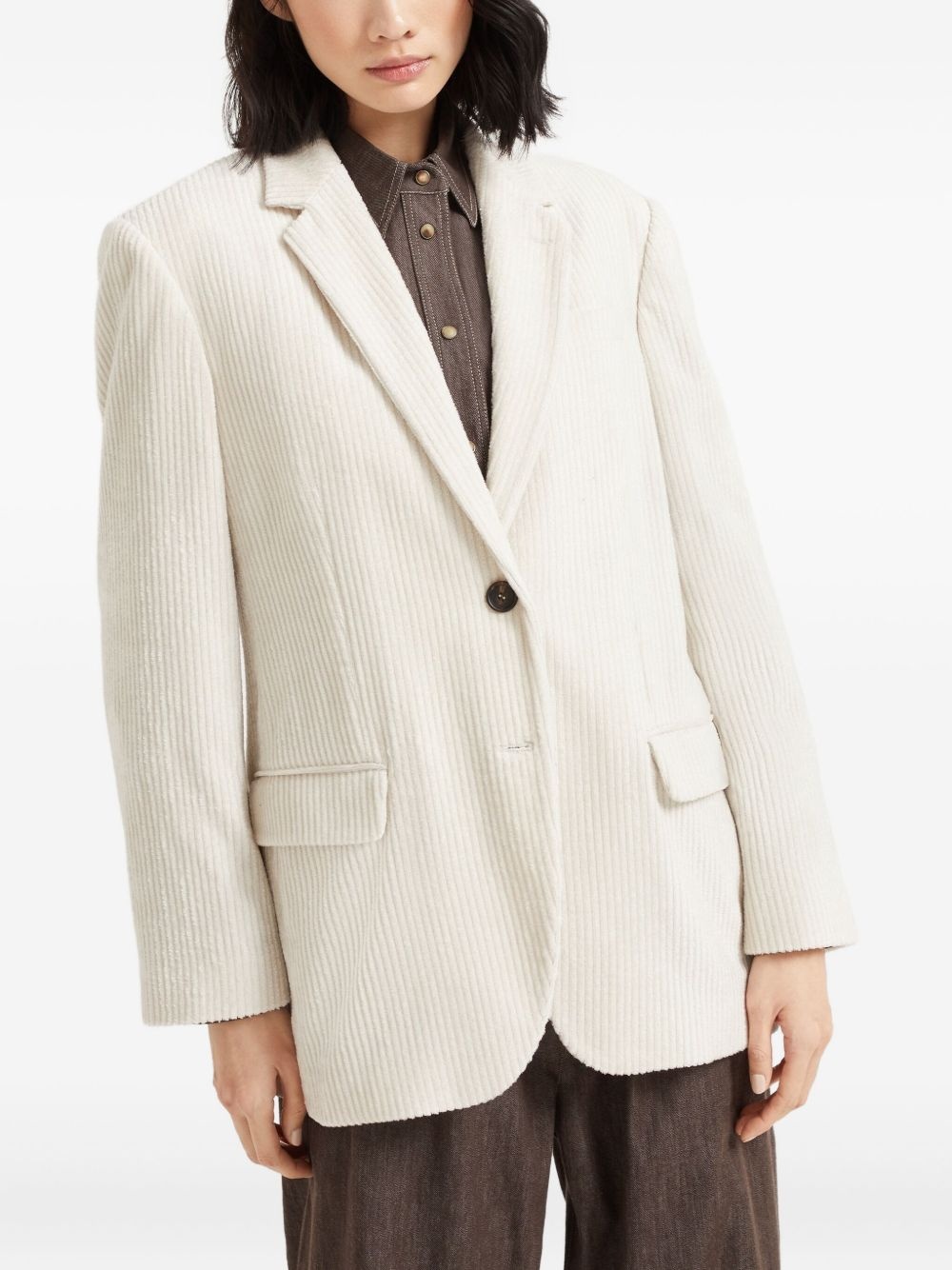 corduroy blazer - 3