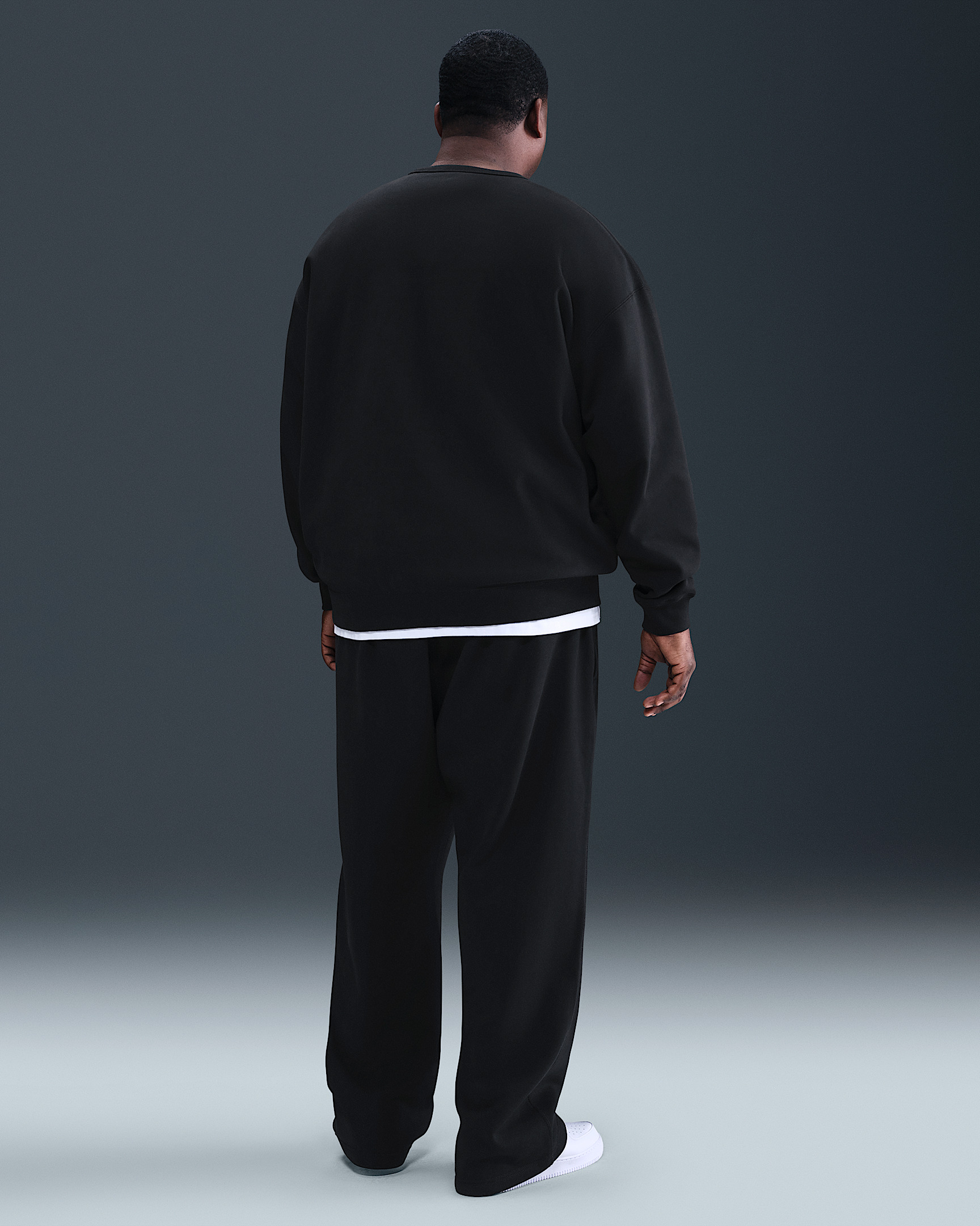 Nike Solo Swoosh Men's Fleece Crew - 10