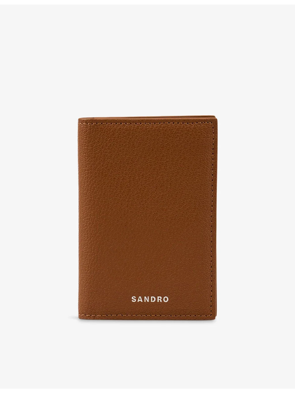 Grained Leather Card Holder - 1