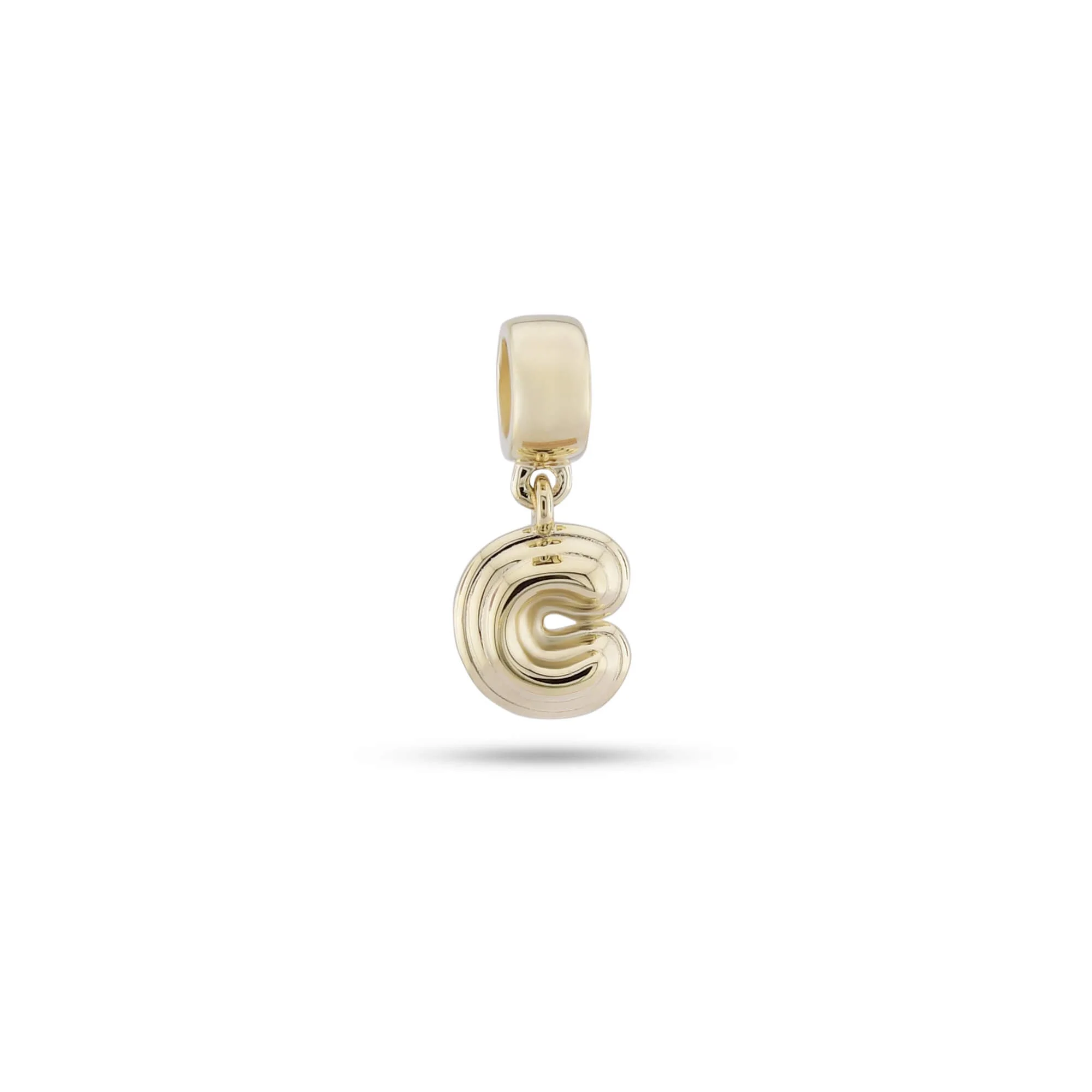 Puffed Initial Charm - 1