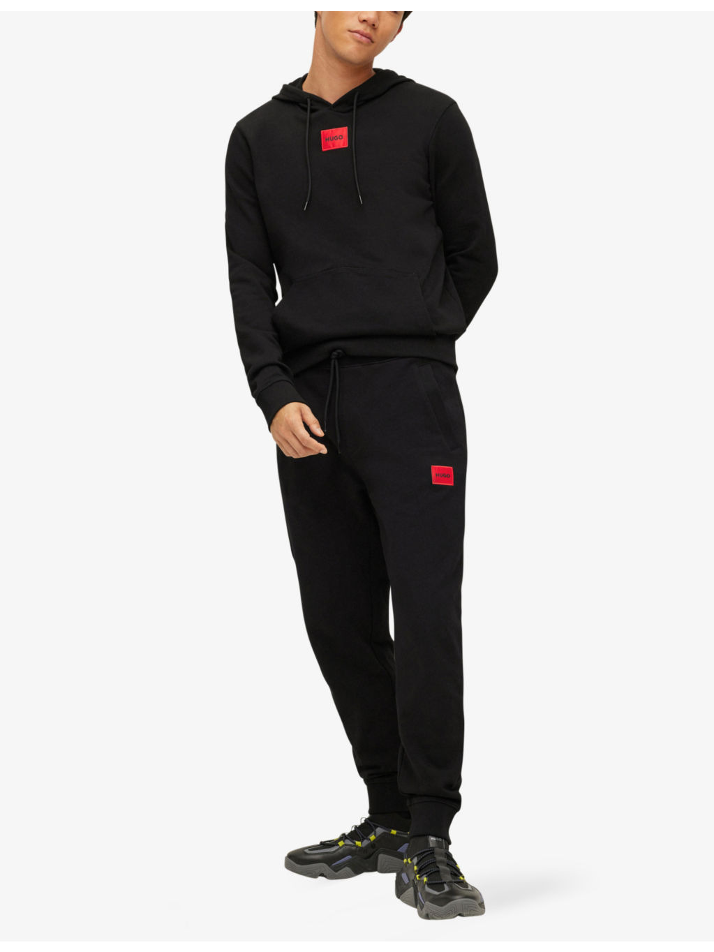 Logo-patch relaxed-fit cotton-jersey sweatshirt - 2