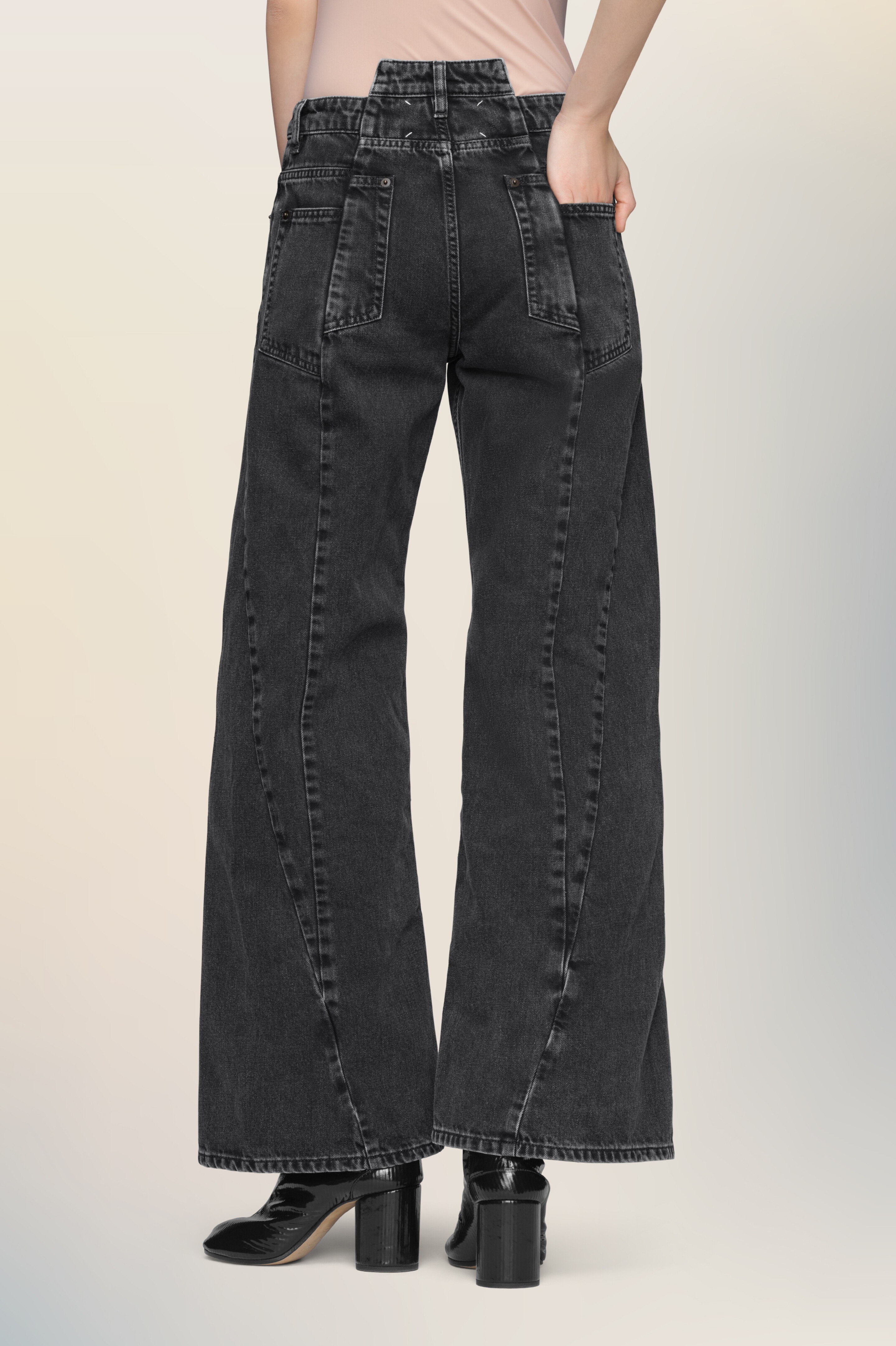 Cut-out jeans - 5