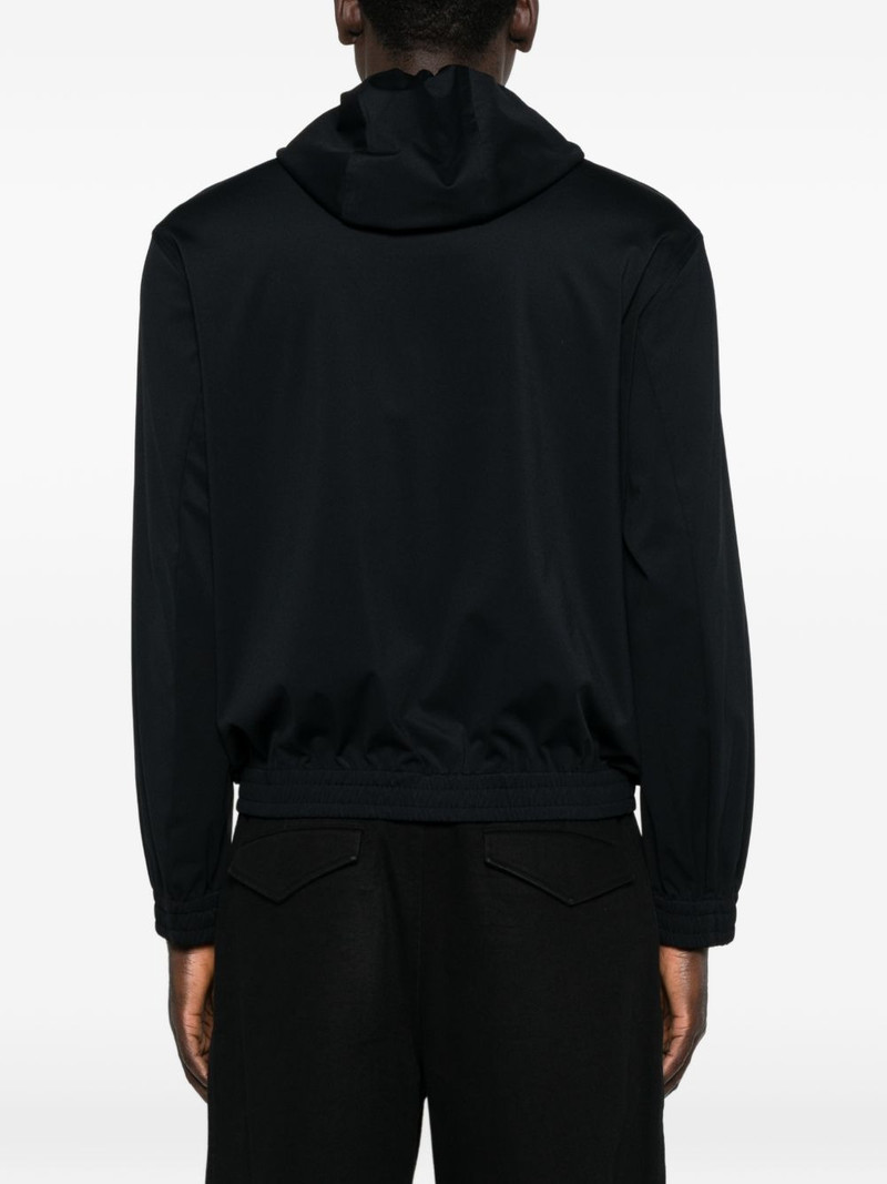 zip-fastening hooded jacket 4