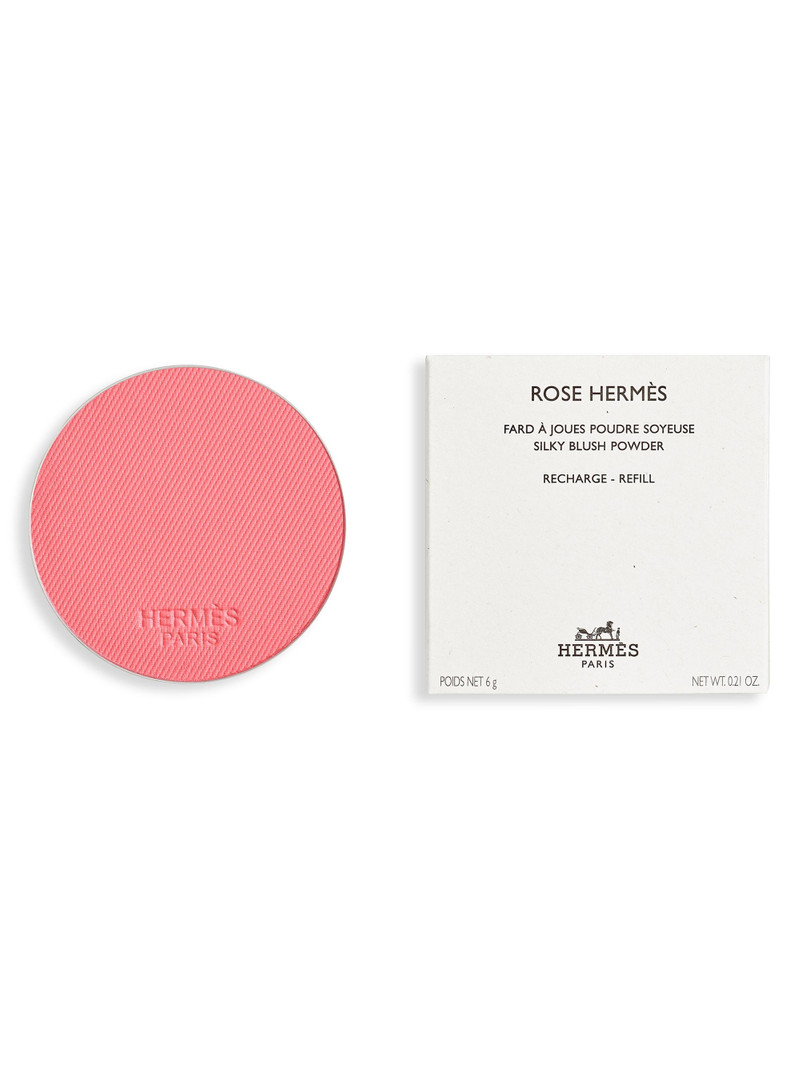 Women's Rose Hermès Silky Blush Powder Refill - 32 Rose Pommette 1