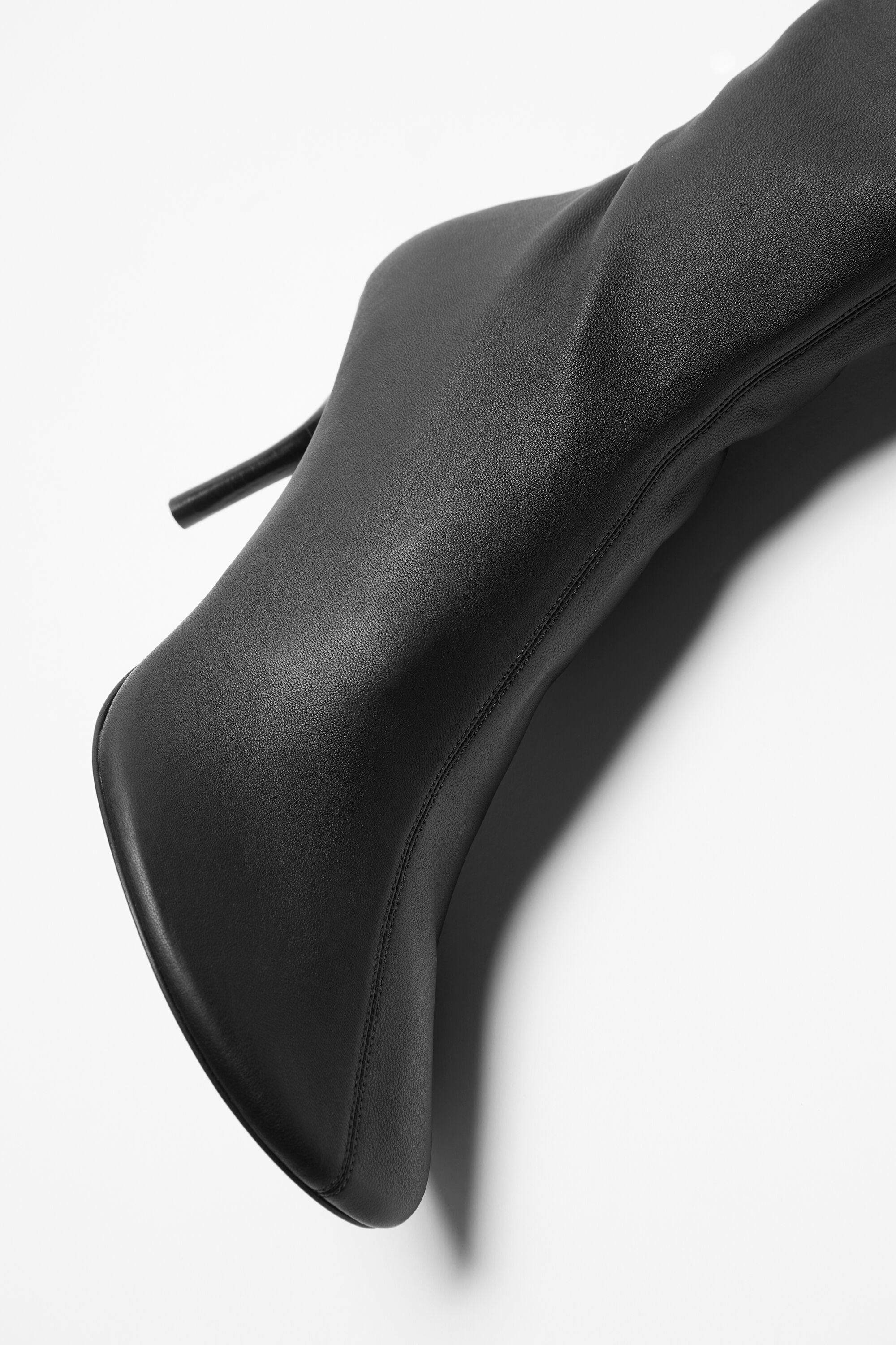 High leather boots - Black - 4