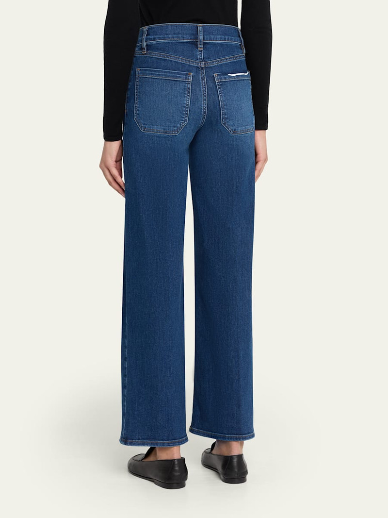 Le Slim Palazzo Modernist Pocket Jeans 3