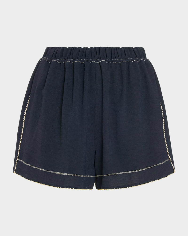 Anaya Embroidered Shorts 1