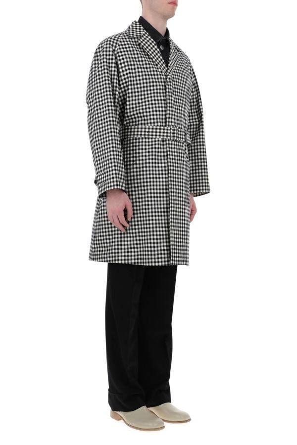 コートその他 PRADA Embroidered cotton overcoat (SGC214S23112OF F0964) PRADA Embroidered cotton overcoat (SGC214S23112OF F0964