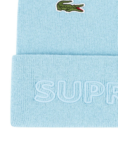 Supreme x Lacoste knitted beanie outlook