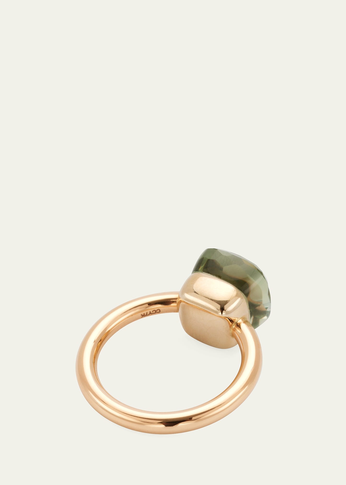 Nudo Classic 18k Rose Gold Prasiolite Ring - 4