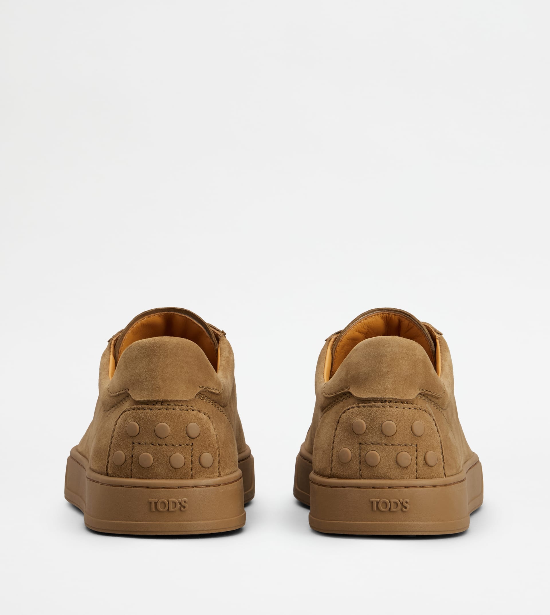 SNEAKERS IN SUEDE - BROWN - 3