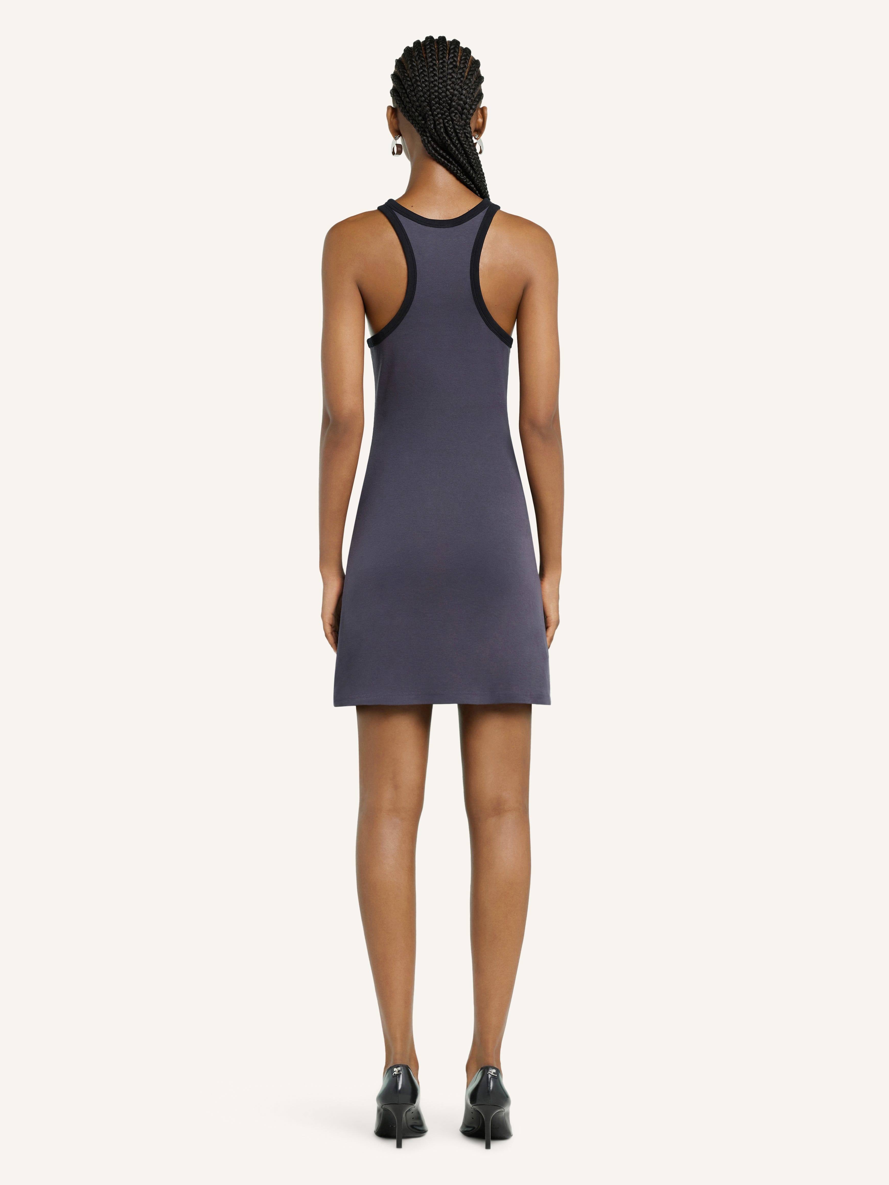 SCUBA MINI DRESS - 4