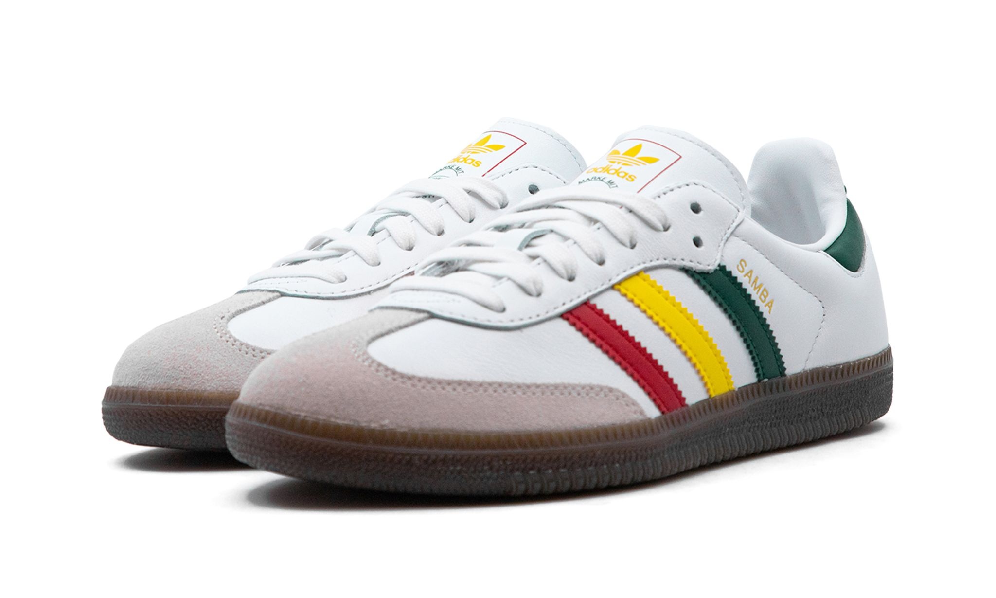 Samba OG "Rasta Pack- White" - 2