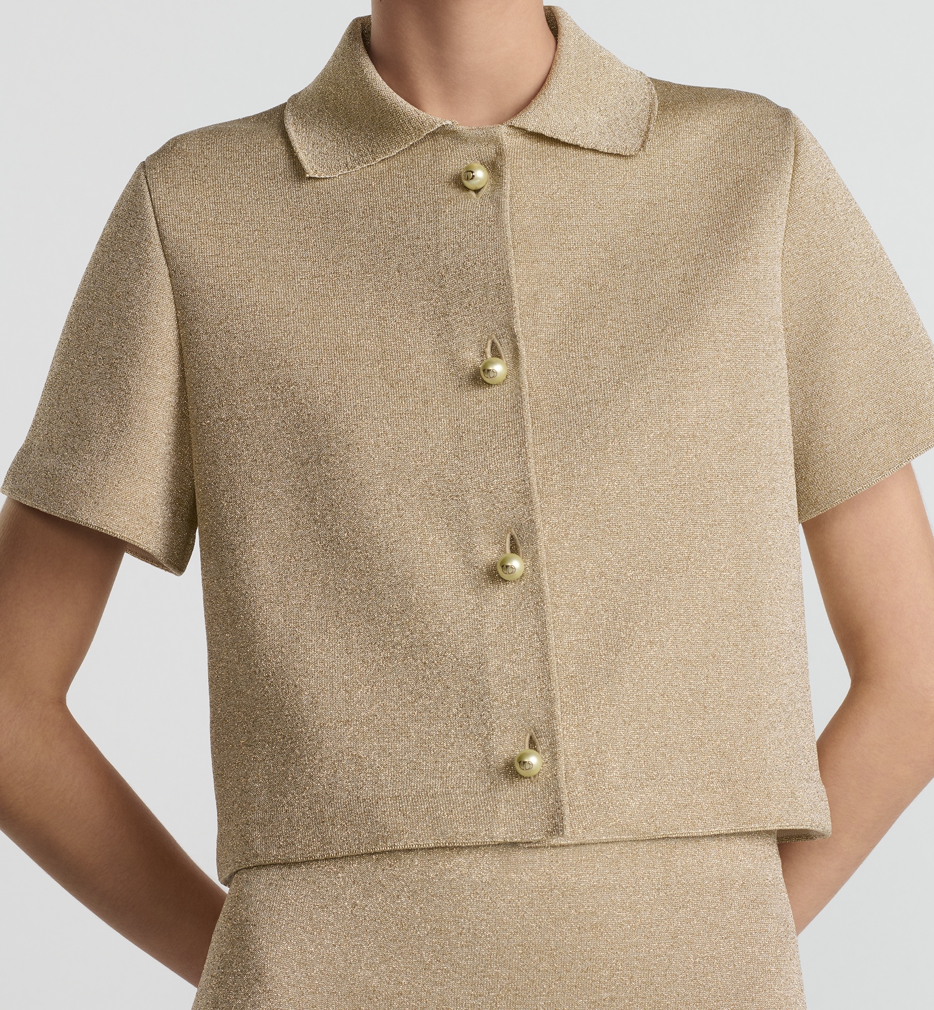 Dior Or Short-Sleeved Jacket - 4