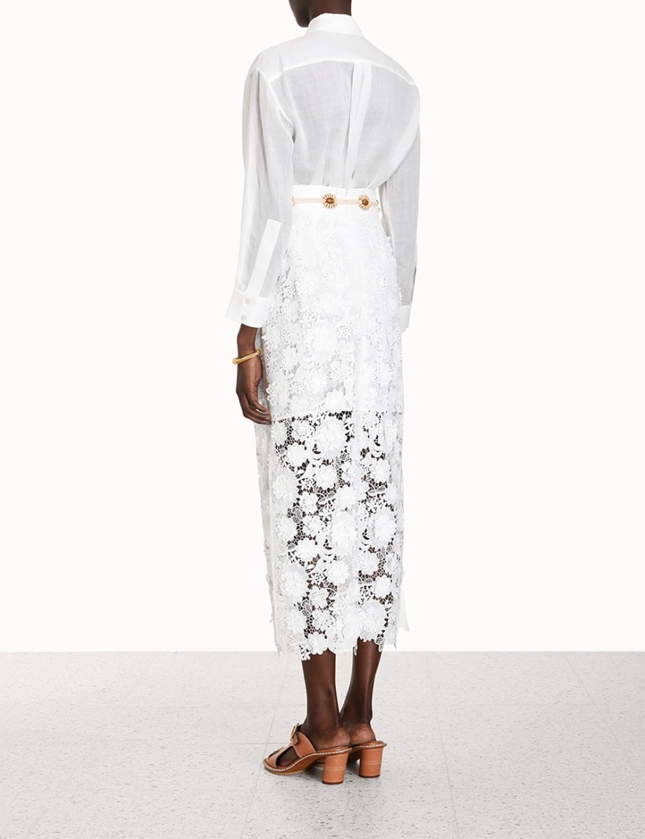 RAIE LACE FLOWER SHIRT - 4