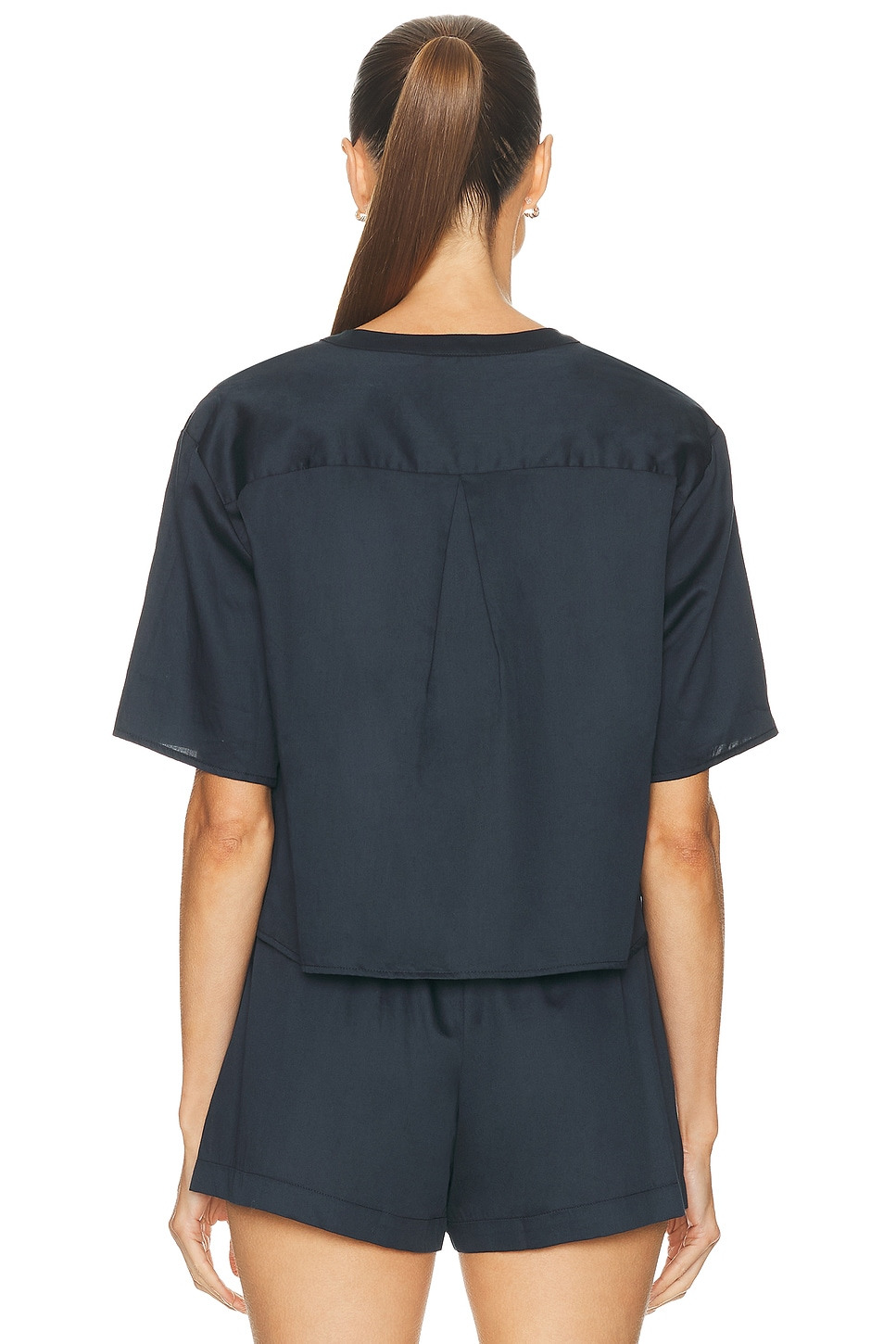 Yoko Short Sleeve Henley Top - 3