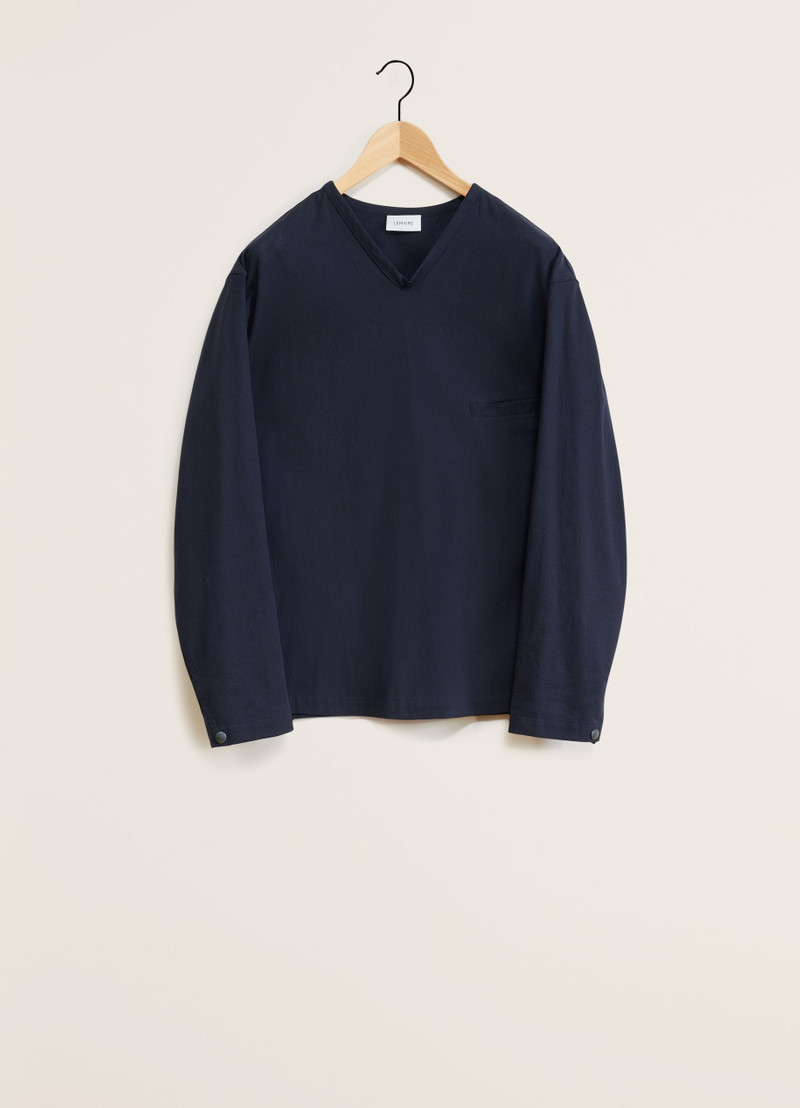 LONG SLEEVE V-NECK TOP 1