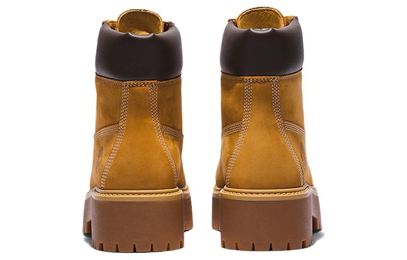 (WMNS) Timberland Stone Steet 6 Inch Premium Platform Waterproof Boots 'Wheat Nubuck' A5RJD - 4
