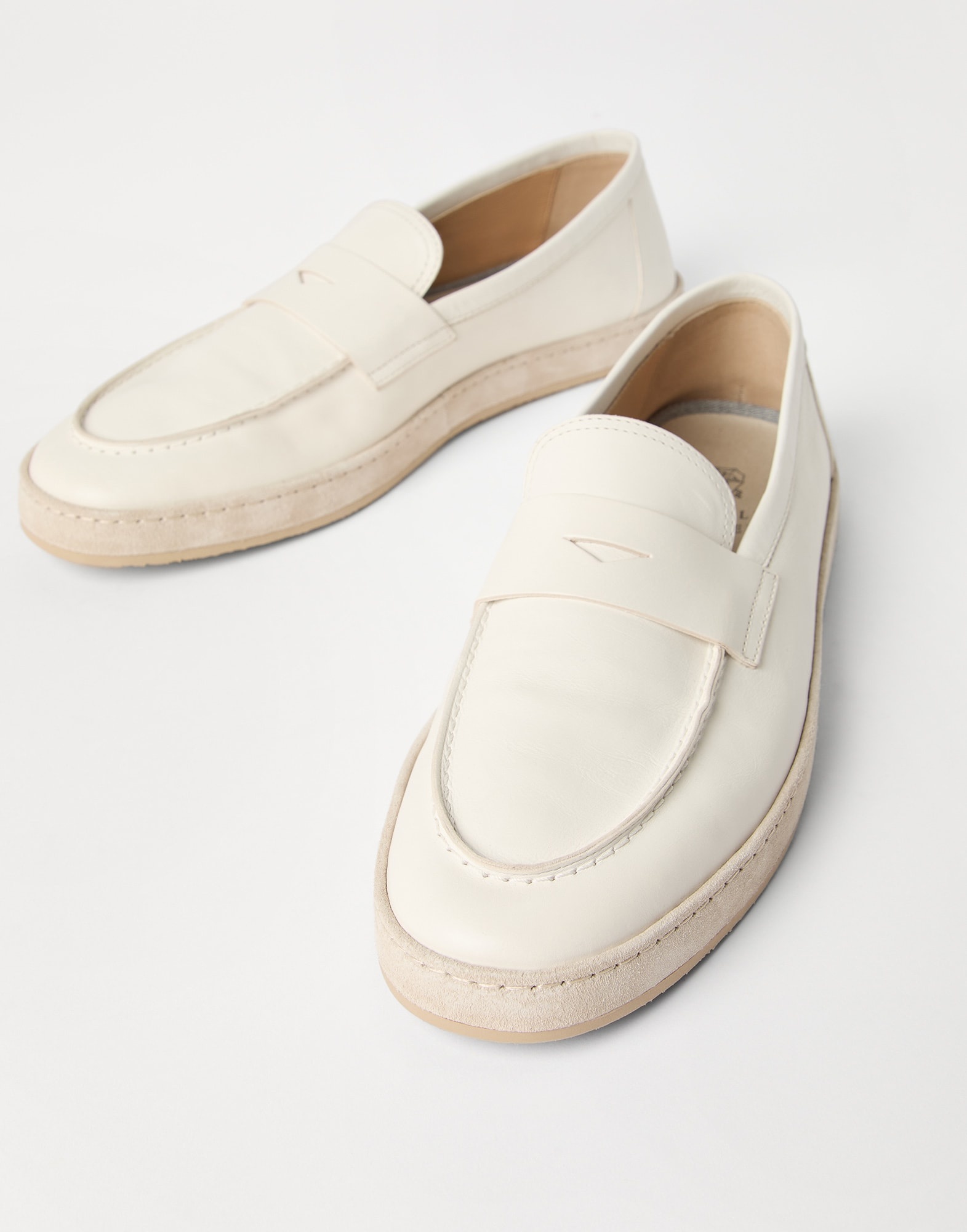 Soft calfskin loafer sneakers - 3