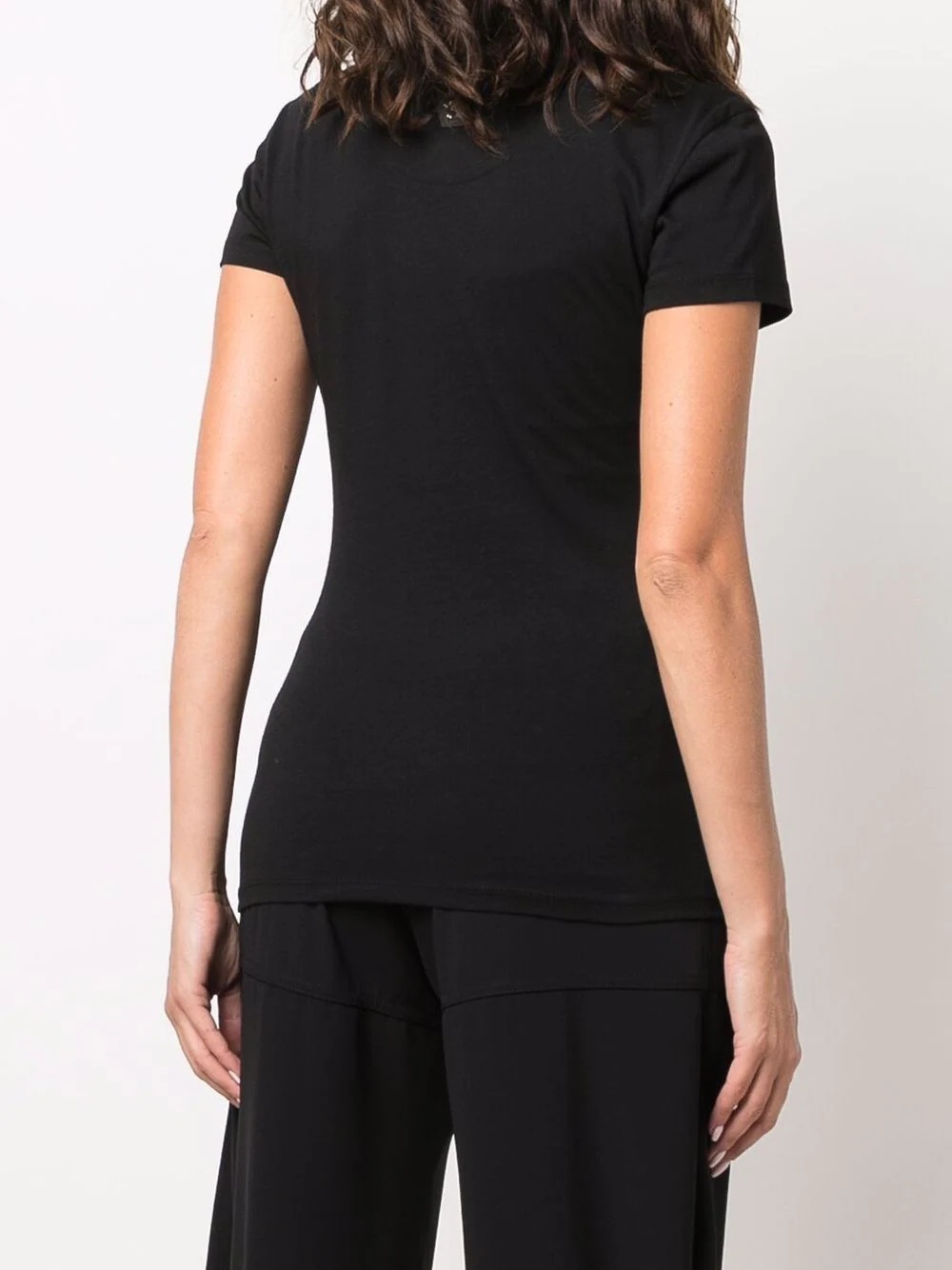 crystal-embellished short-sleeved T-shirt - 4