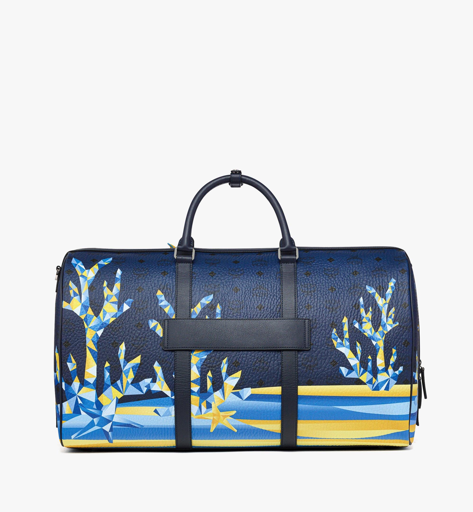 Ottomar Weekender Bag in Cubic Coral Visetos - 4