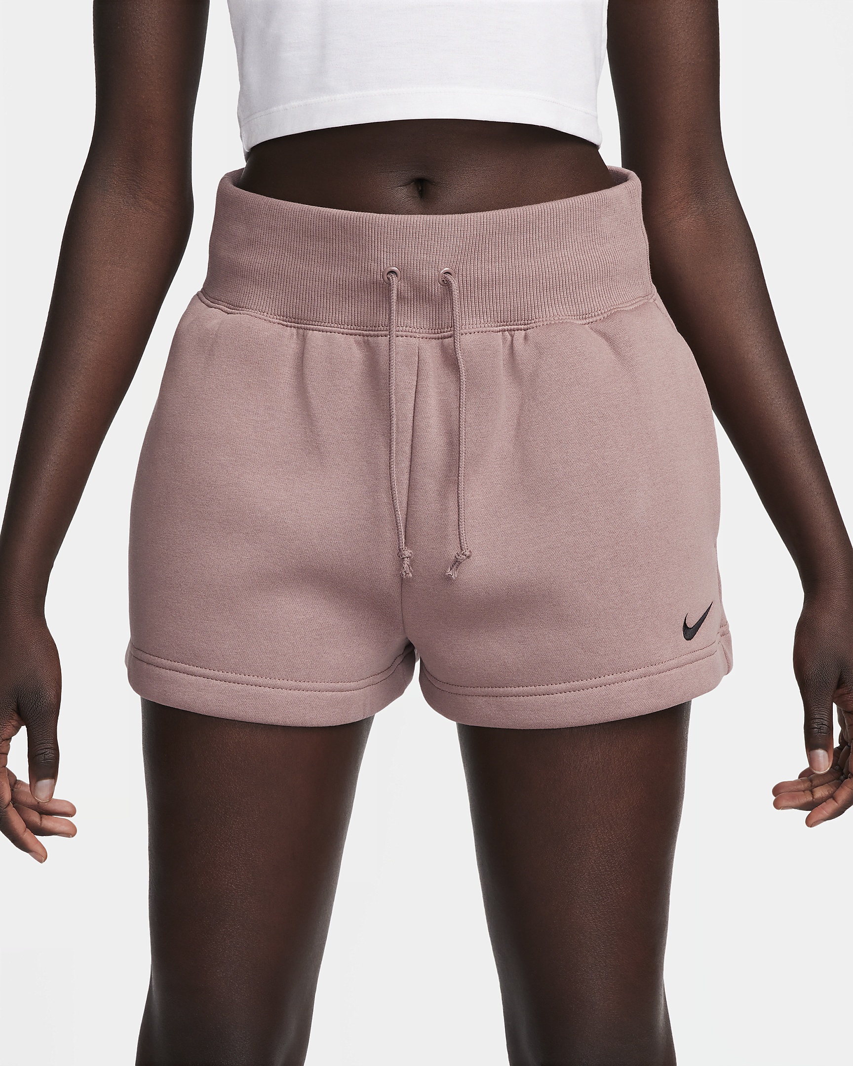 Nike Sportswear Phoenix Fleece Women's High-Waisted Loose Shorts - 2