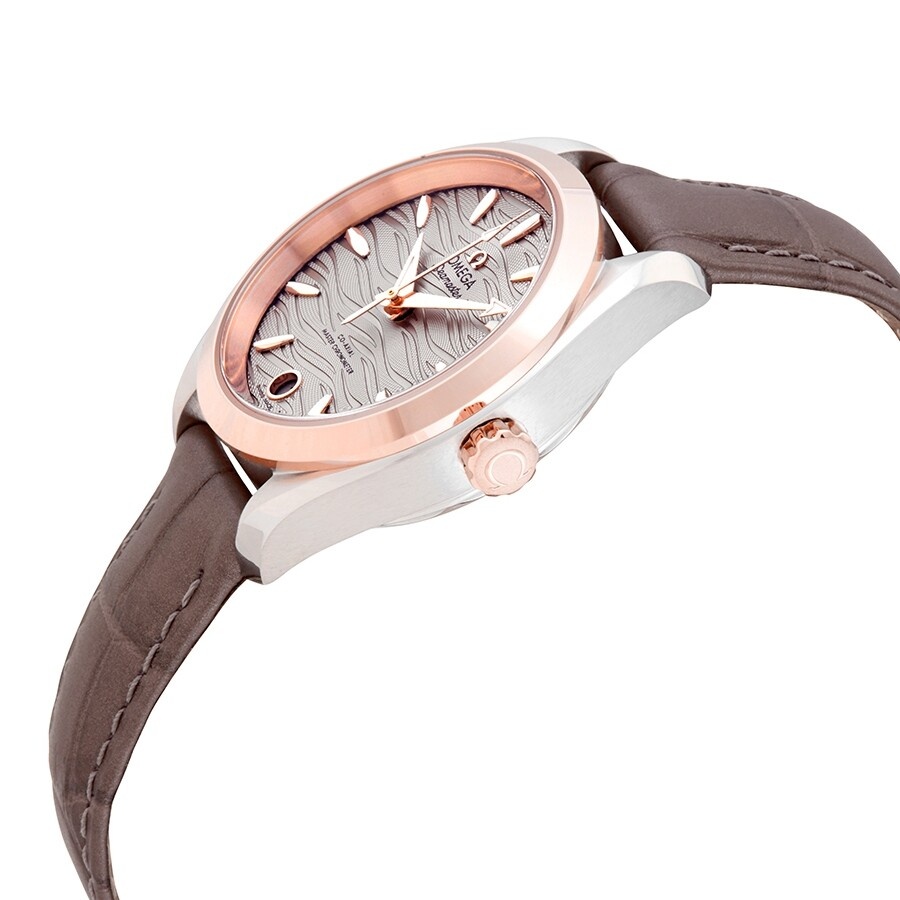 Omega Seamaster Aqua Terra 150M Automatic Chronometer Grey Dial Ladies Watch 220.23.34.20.06.001 - 2
