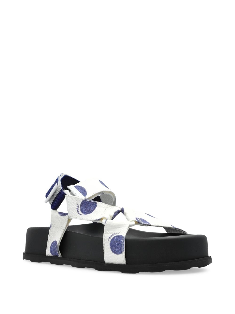 dot-print sandals - 2