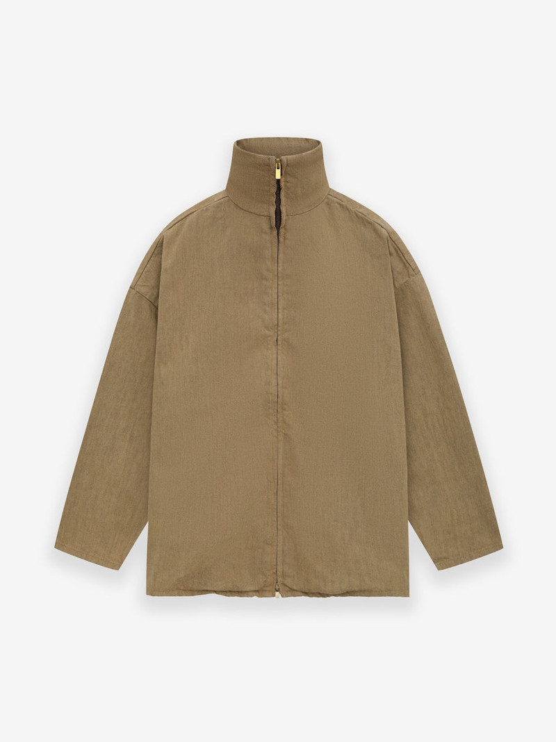 Full Zip Denim Shirt 1