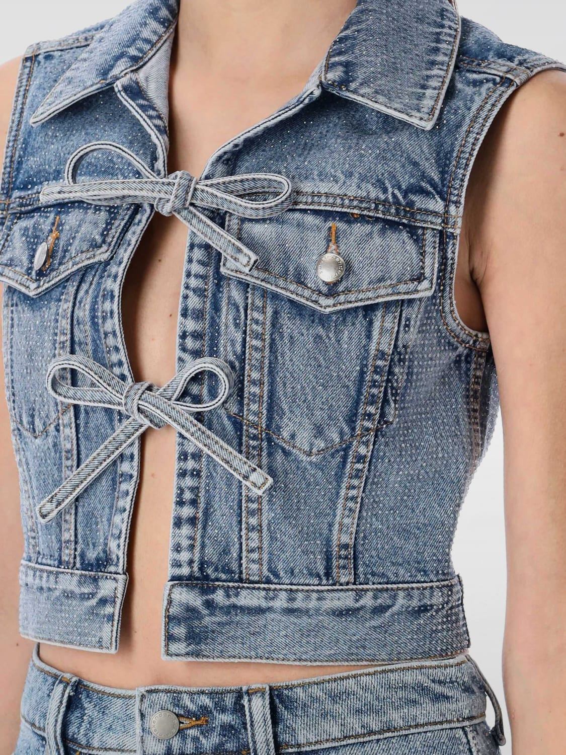 Alexander Wang women's denim top - 3