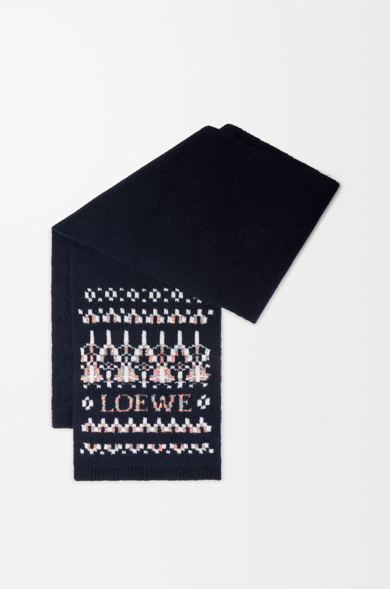 Scarf in wool blend 1