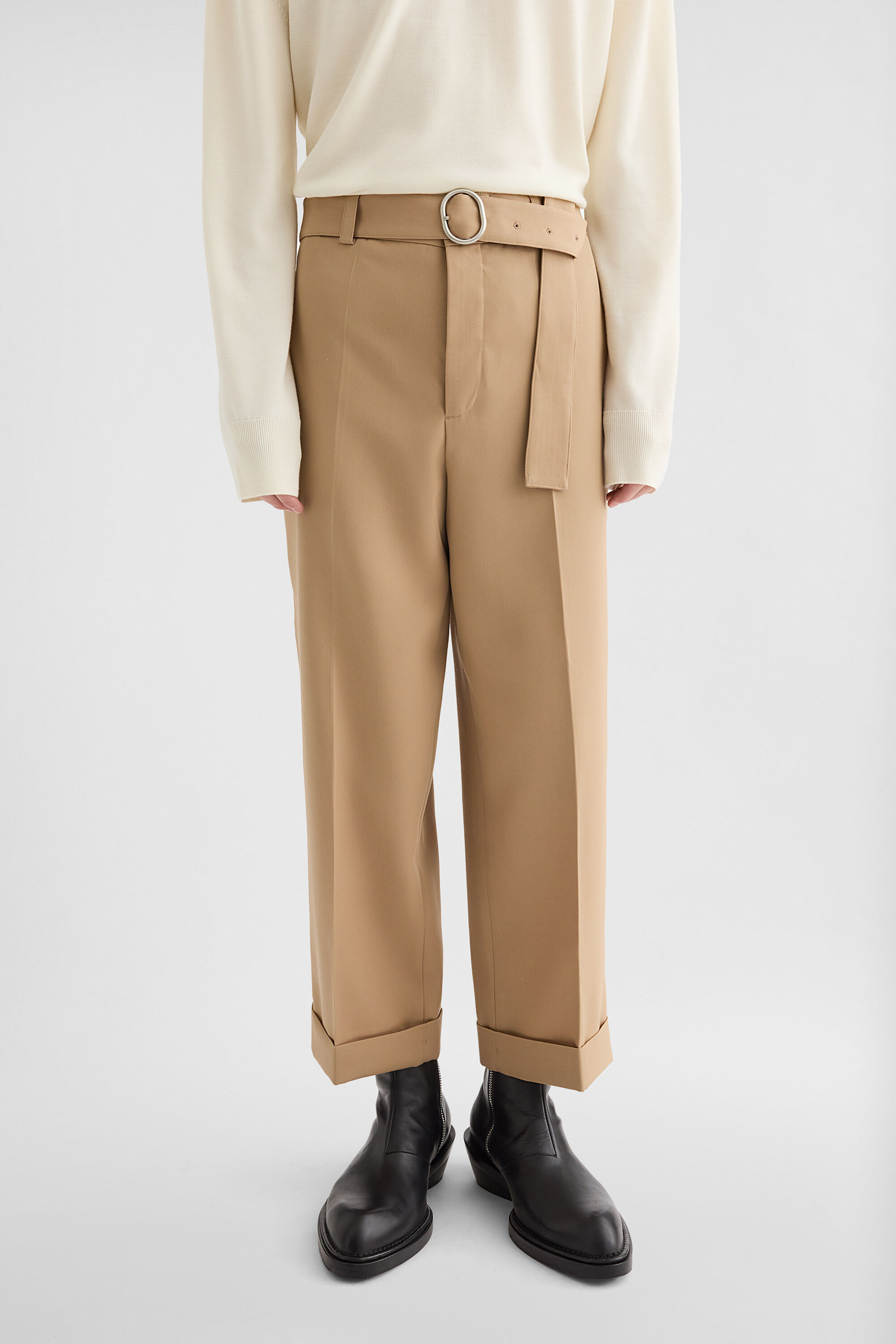 Belted Trousers - 2