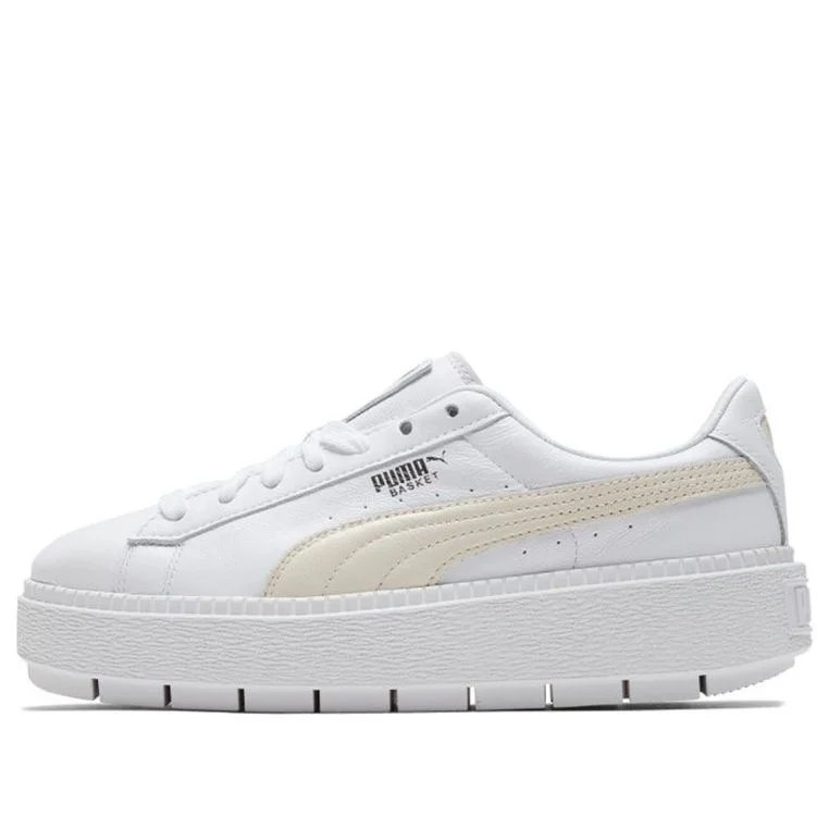 (WMNS) PUMA Suede Platform Trace Animal 'White' 366109-04 - 1