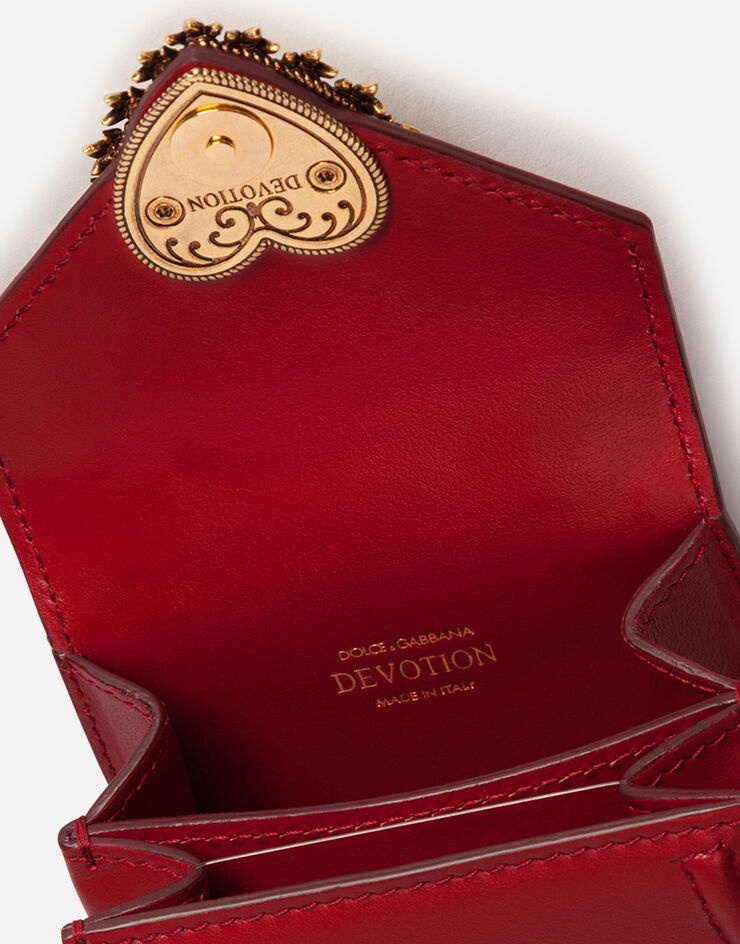 Devotion micro bag in plain calfskin - 4