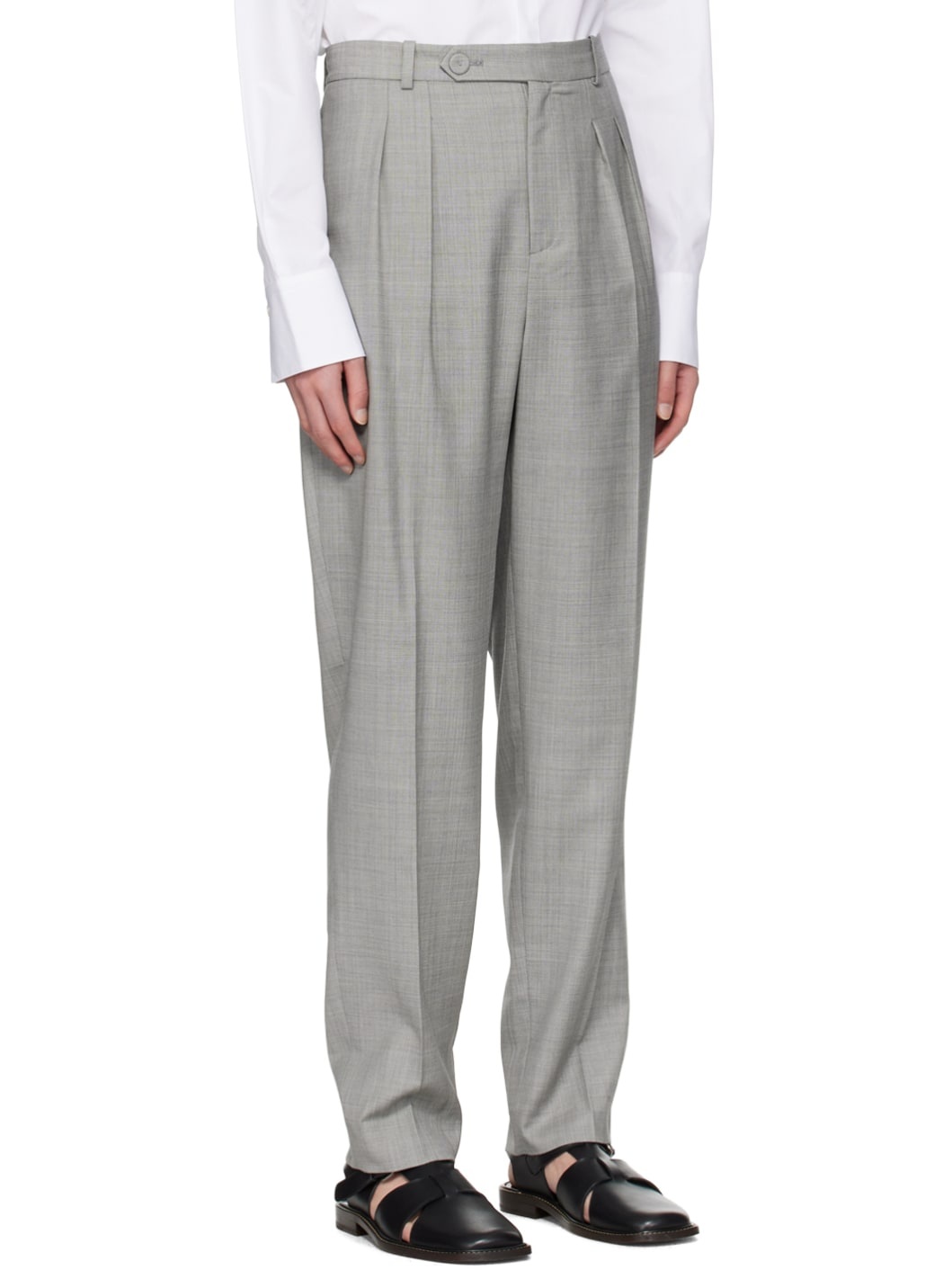 Gray Pepe Trousers - 2