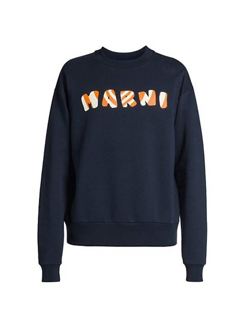 Cotton Logo Sweatshirt 1