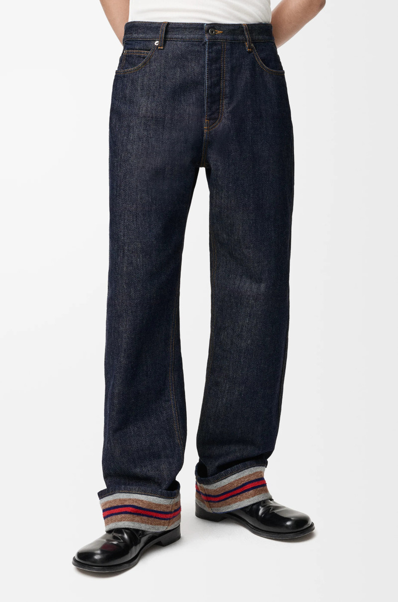 Turn-up jeans in denim 3